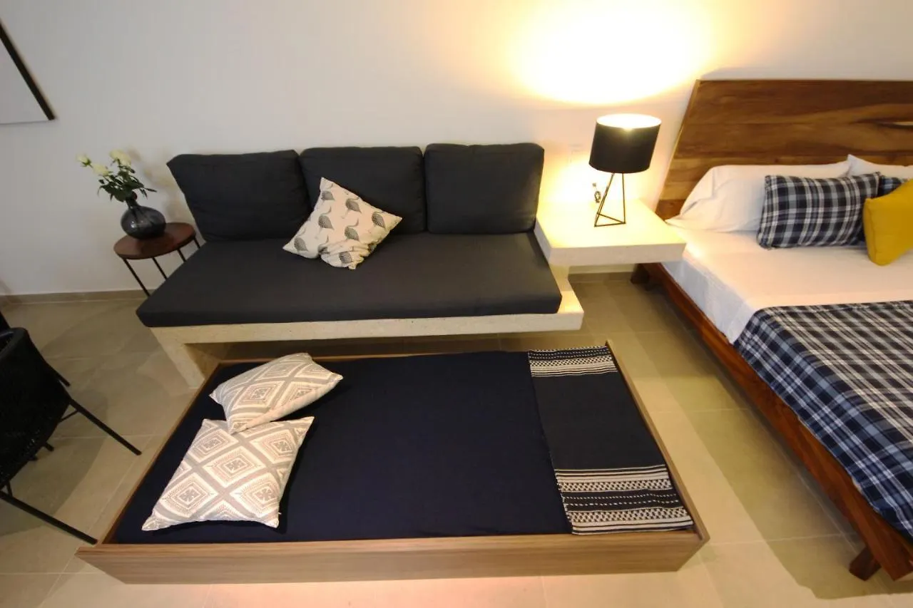 Spacious Studio, Incredible Rooftop With Sea View Playa del Carmen Apartment