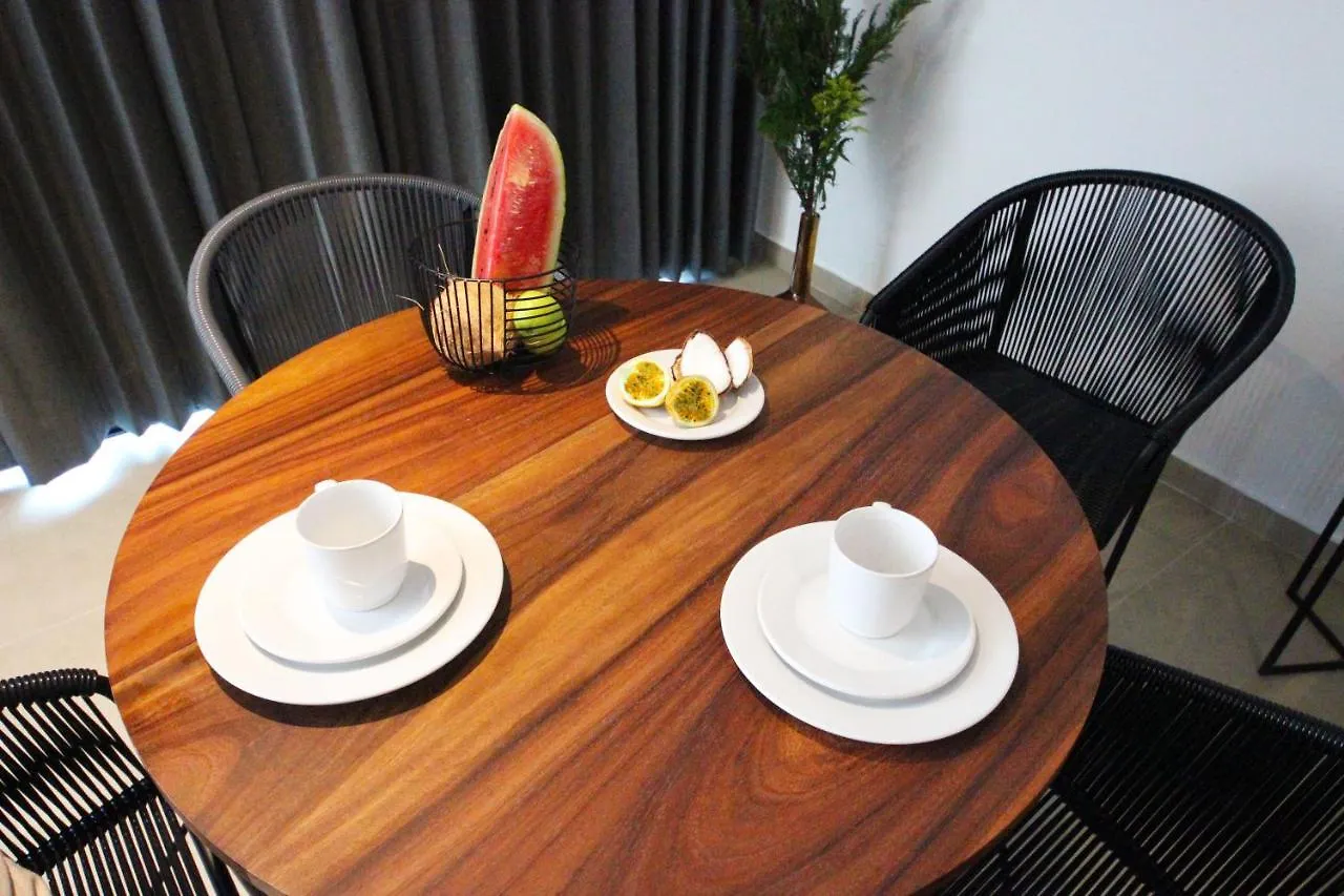 Spacious Studio, Incredible Rooftop With Sea View Playa del Carmen Apartment