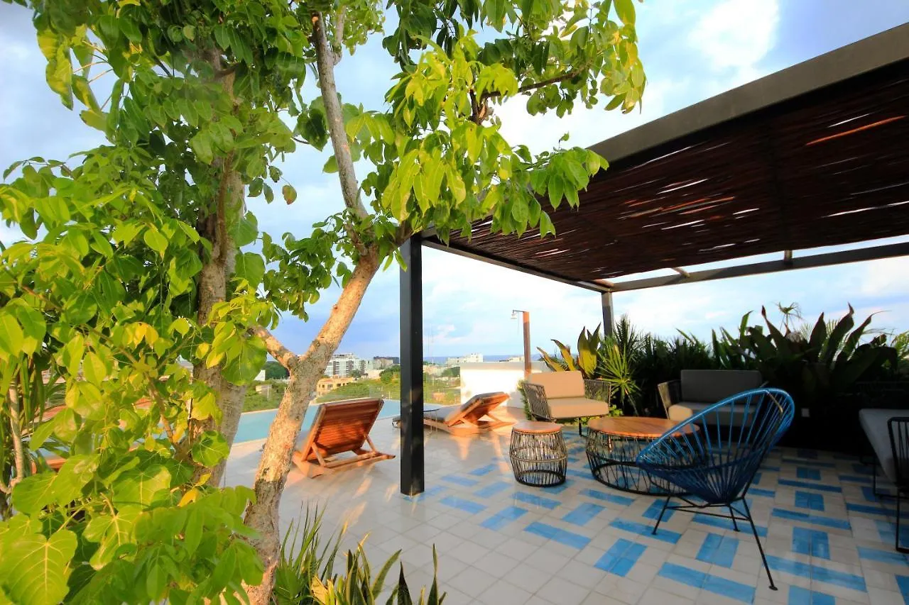 Spacious Studio, Incredible Rooftop With Sea View Playa del Carmen